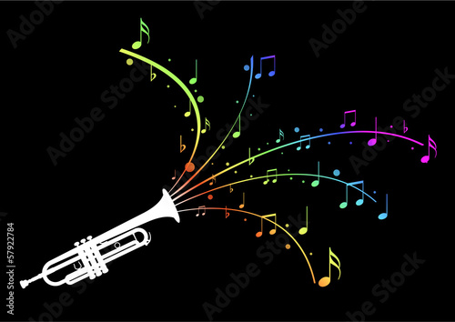 Trompette - explosion de notes