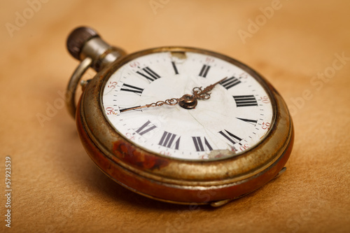 Close-up pocket watch