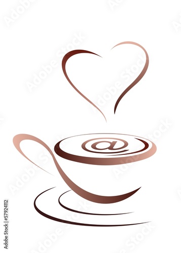 coffee and email