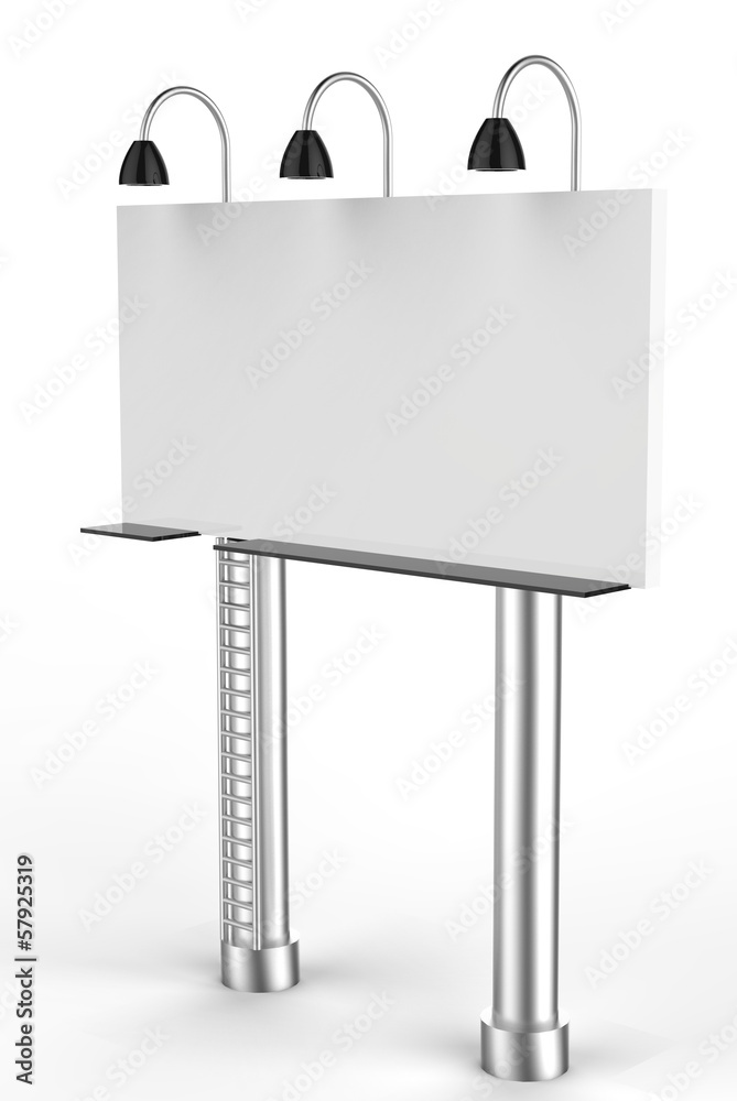 Obraz premium street billboard