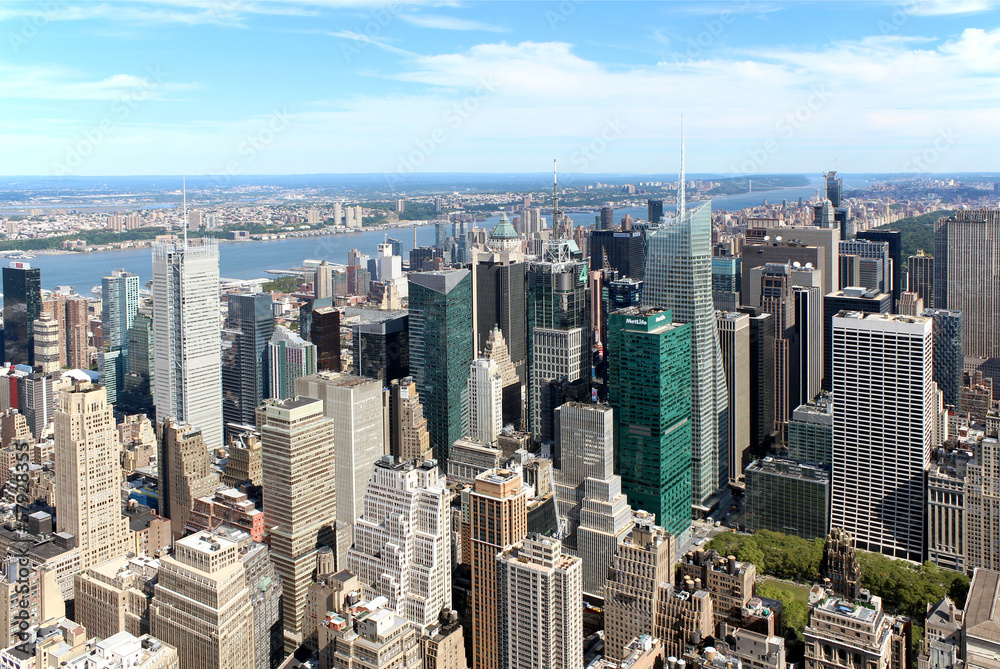 New York City Aerial panoramic view