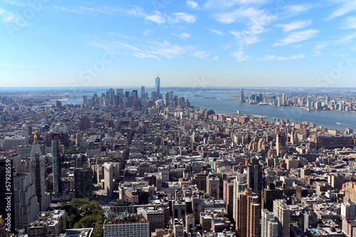 New York City Aerial panoramic view