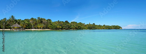 Tropical island panoramic © dam