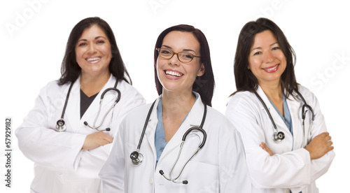 Three Hispanic and Mixed Ra...