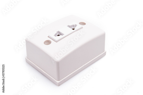 Electric power cord socket