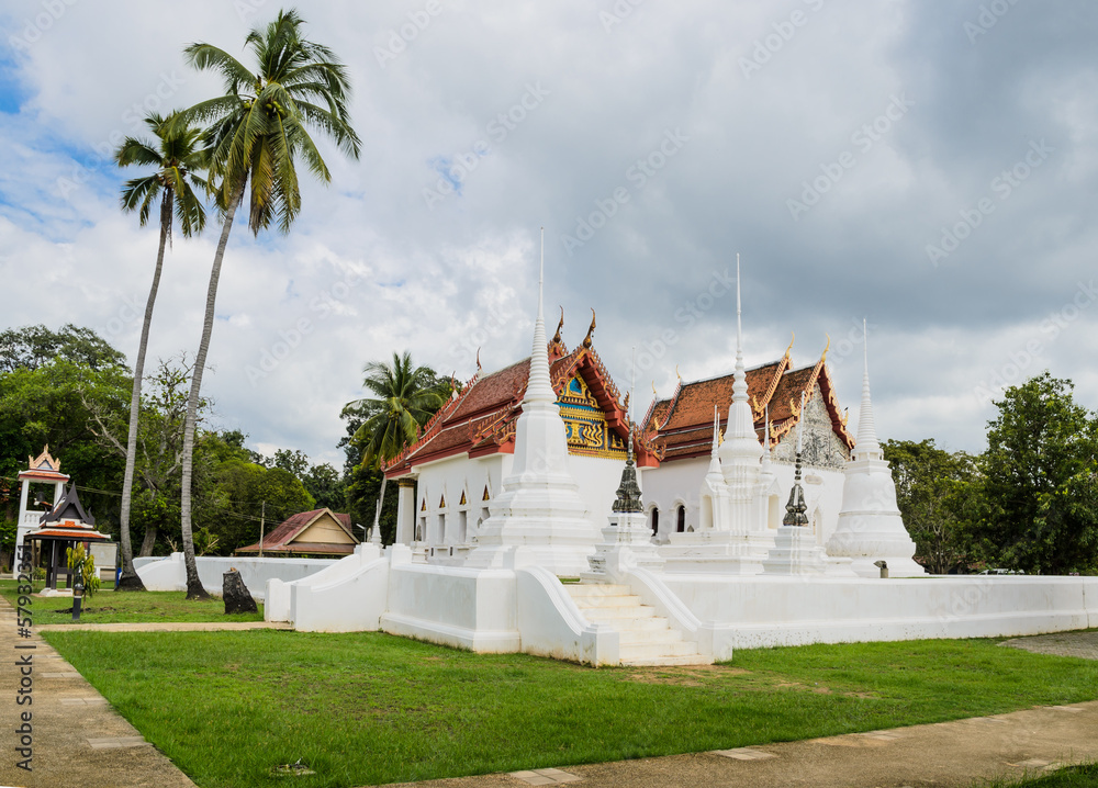 Ancient Thai temple of Wat Uposatharam in Uthai Thani, Thailand Ancient Thai temple of Wat Uposatharam in Uthai Thani, Thailand