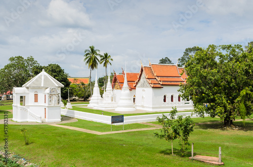 Ancient Thai temple of Wat Uposatharam in Uthai Thani, Thailand photo