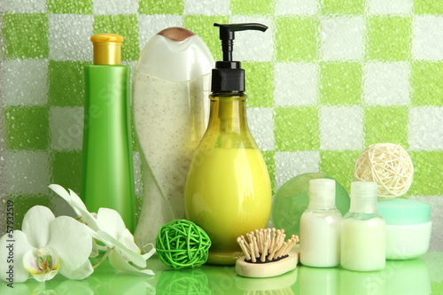 Fototapeta Naklejka Na Ścianę i Meble -  Bath accessories