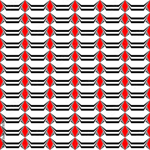 Design seamless monochrome striped pattern