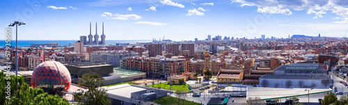 Panorama of Barcelona #57935500