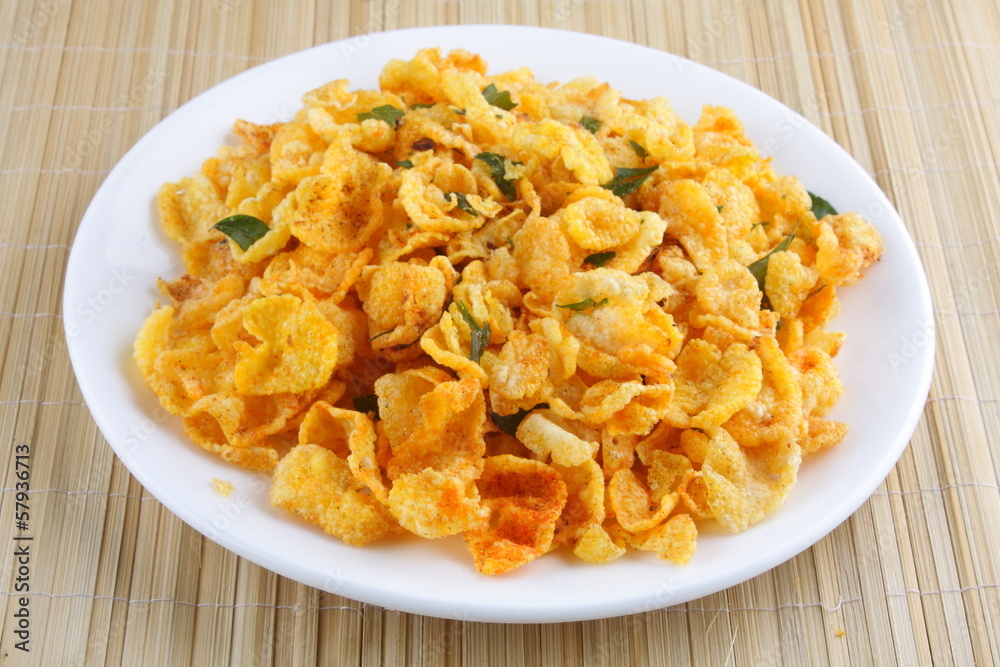 corn flakes fried corn flakes fried