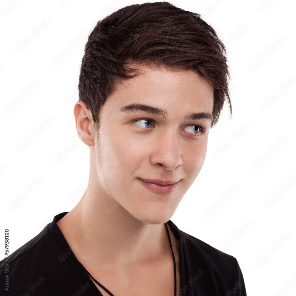 Playful young man Playful young man