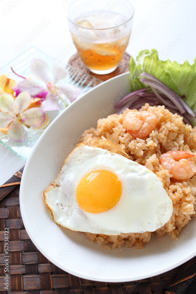 Indonesian food, Nasi Goreng with sunny side up Indonesian food, Nasi Goreng with sunny side up