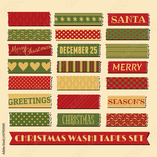 Christmas Washi Tapes Collection