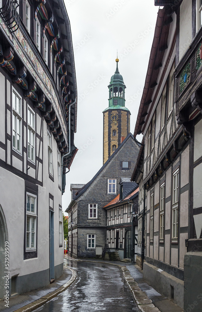 Street in Goslar, Germany