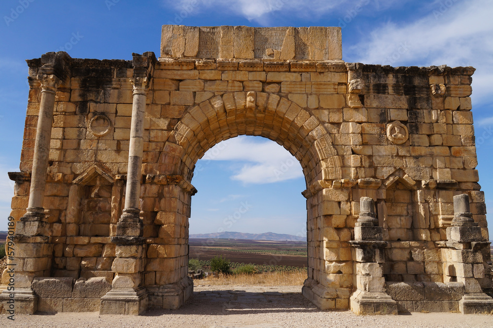 Arch of Caracalla in Volubilis
