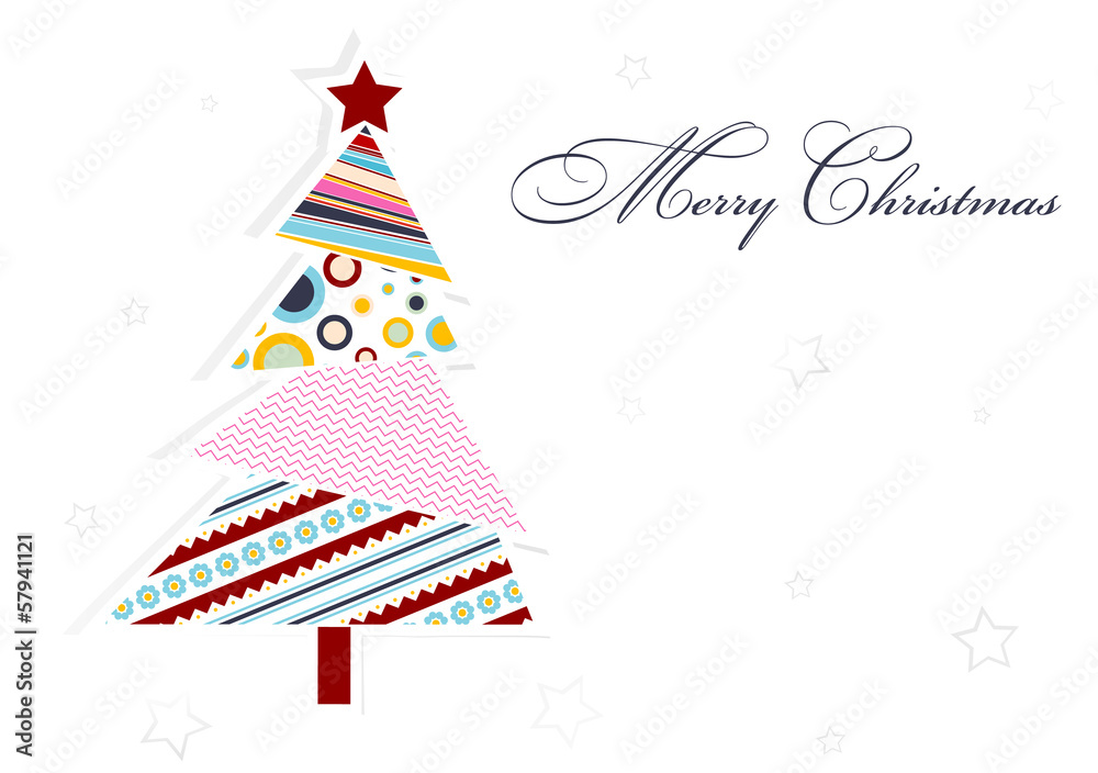 Template Christmas greeting card, vector Template Christmas greeting card, vector