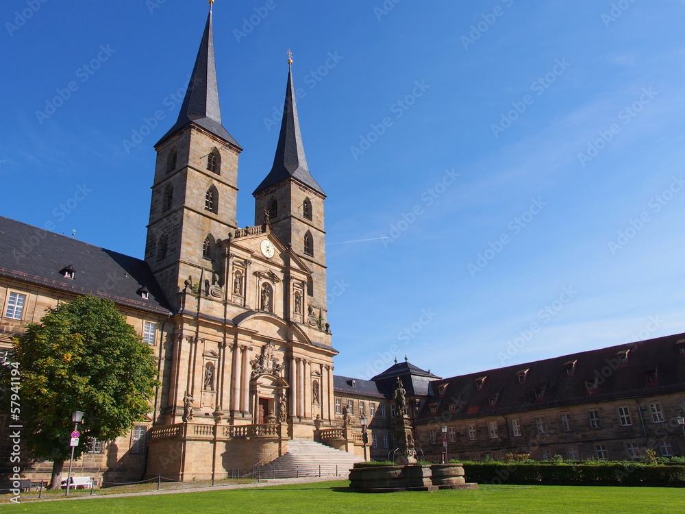 Obraz premium St. Michael's Abbey - Bamberg, Germany