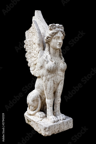 Winged sphinx photo