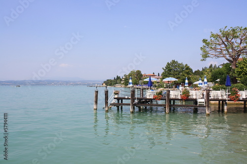Garda lake   Lake of Garda  Sirmione  Verona  Italy 