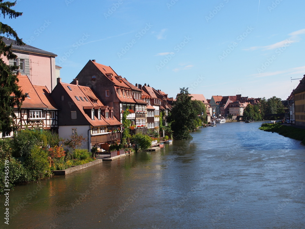 Little Venice in Bamberg, Germany Little Venice in Bamberg, Germany