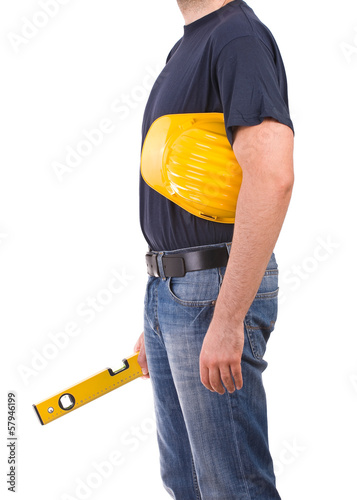 Blue collar worker.
