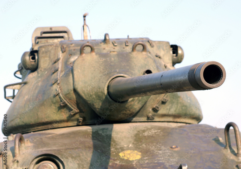 Military tank captured in war kept in public road as memorial in Hyderabad,India