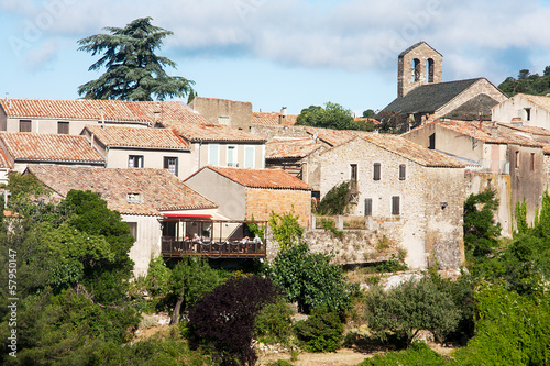 Minerve ancient wine and tourist village in southern France