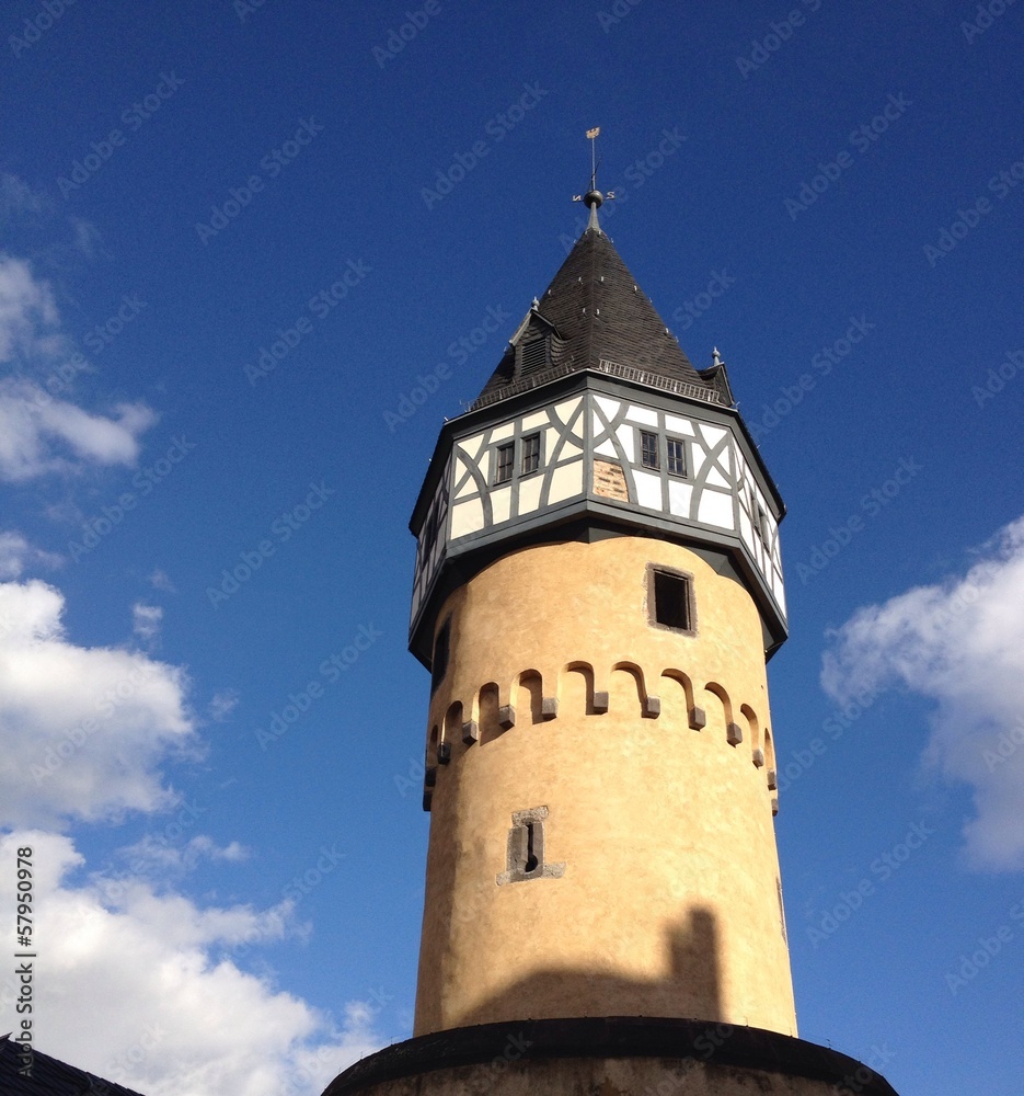 Fototapeta premium Spätgotischer Wehrturm