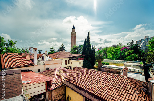Wallpaper Mural View of Antalya city. Turkey Torontodigital.ca