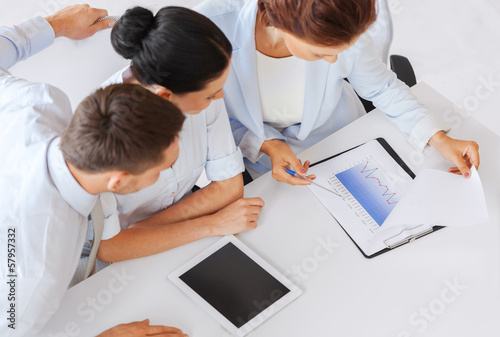 business team having discussion in office