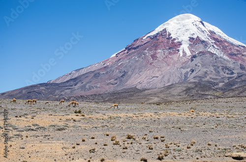 Ecuador-Chimborazo Vulkan