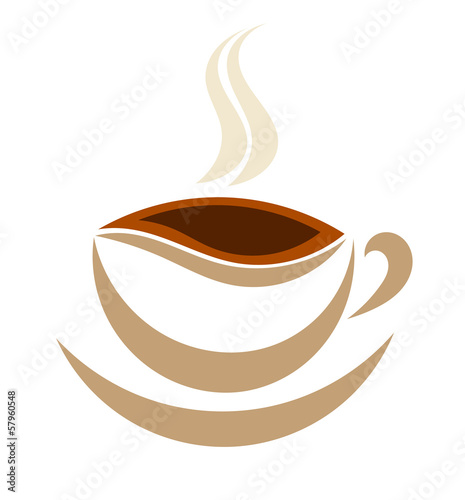 Coffee cup symbol
