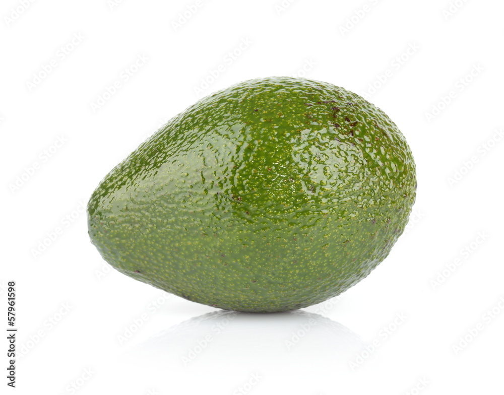 Avocado isolated on white Avocado isolated on white