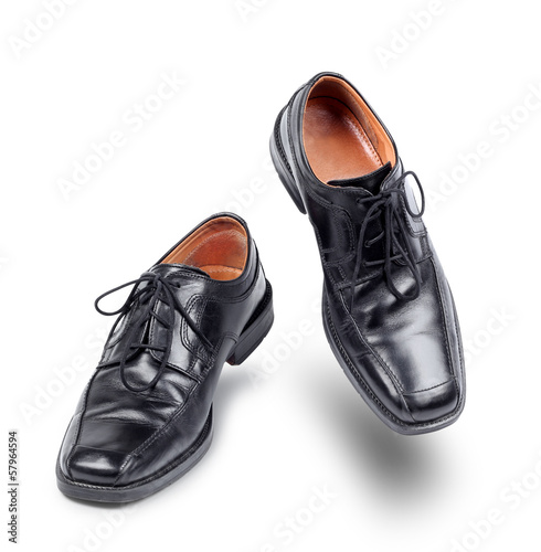 Succesful business shoes dancing