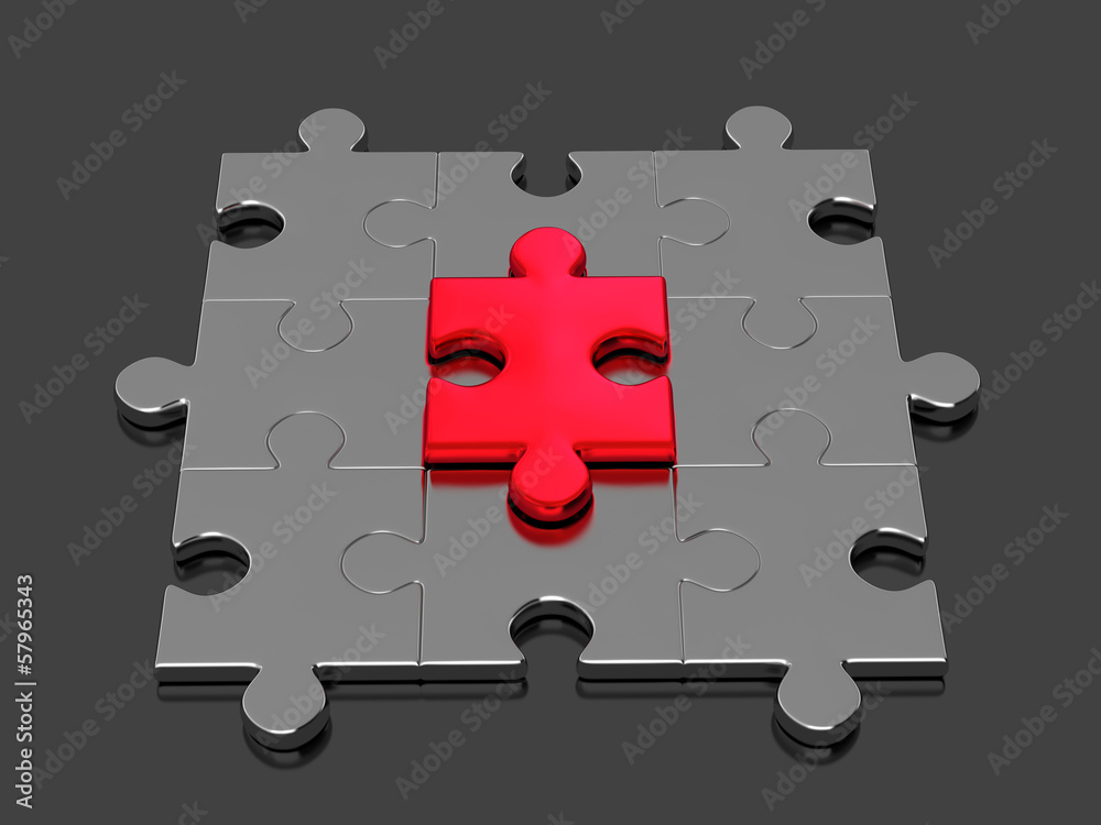 Fototapeta premium puzzle