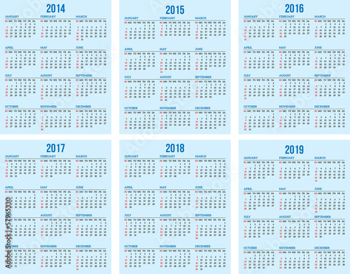 calendar grid