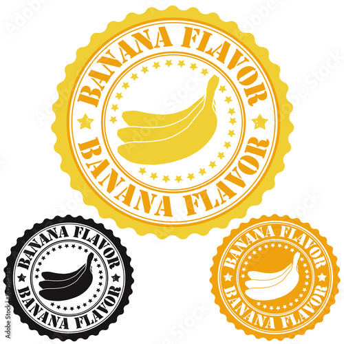 Banana flavor stamps