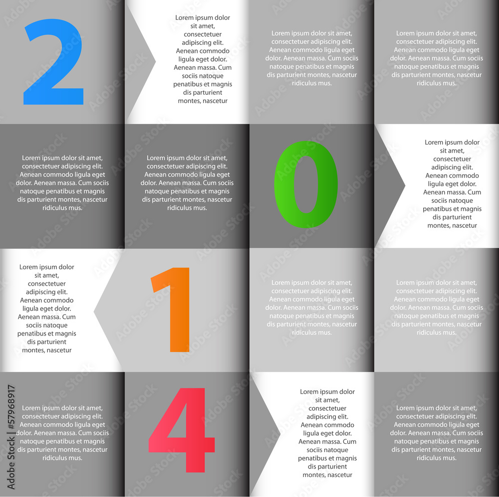 2014 INFOGRAPHICS design elements vector illustration 2014 INFOGRAPHICS design elements vector illustration