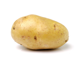 potato isolated on white background