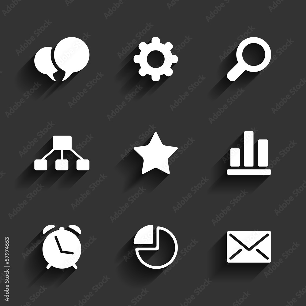 Web and Mobile icons