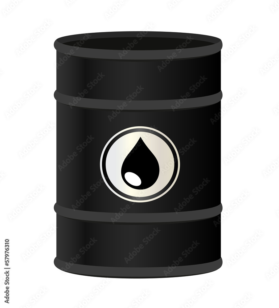 Vector illustration of oil barrel Vector illustration of oil barrel