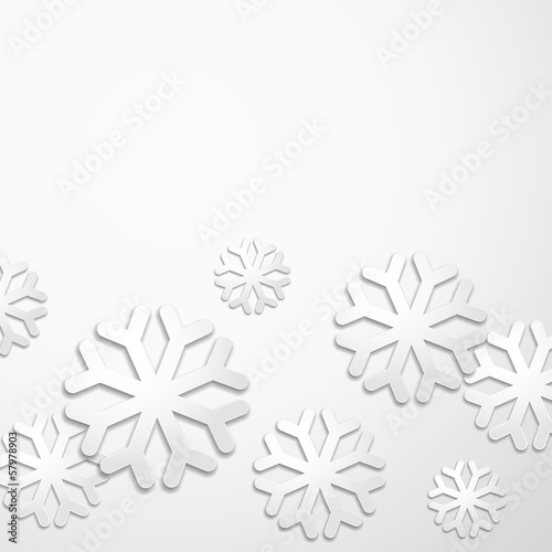 Creative christmas snow cristalls