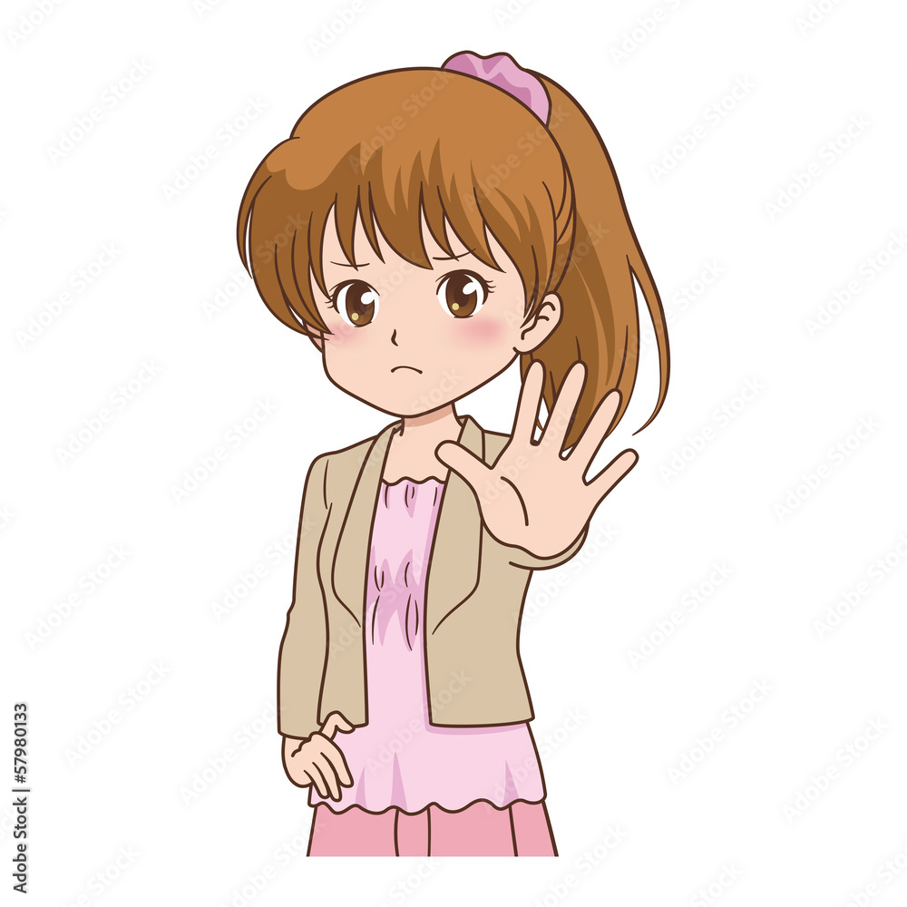 女の子/ストップ 女の子/ストップ