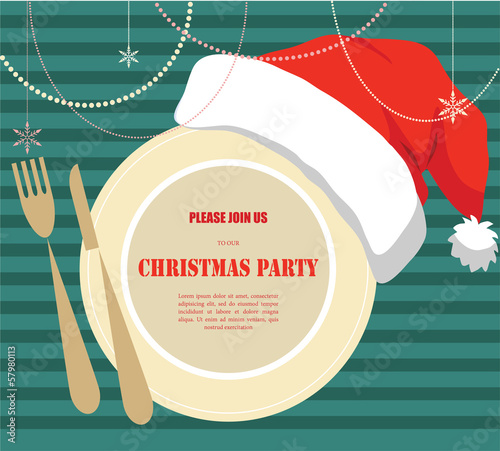 christmas party invitation