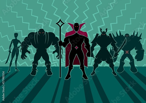 Supervillain Team