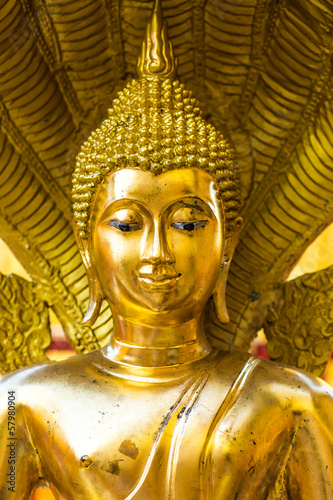 golden buddha   wat Phra That Doi Suthep,.chiangmai ,Thailand
