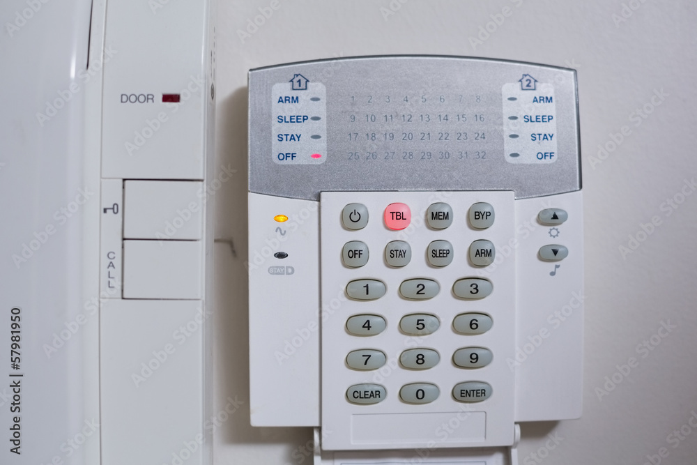 White wall mounted entry phone system White wall mounted entry phone system