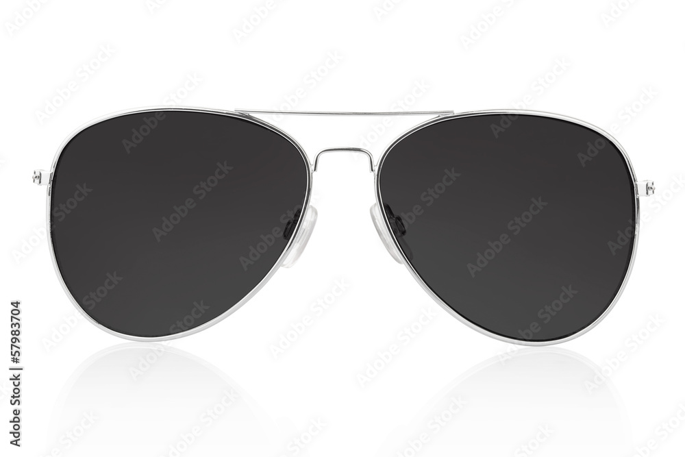 Fototapeta premium Sunglasses isolated on white, clipping path included