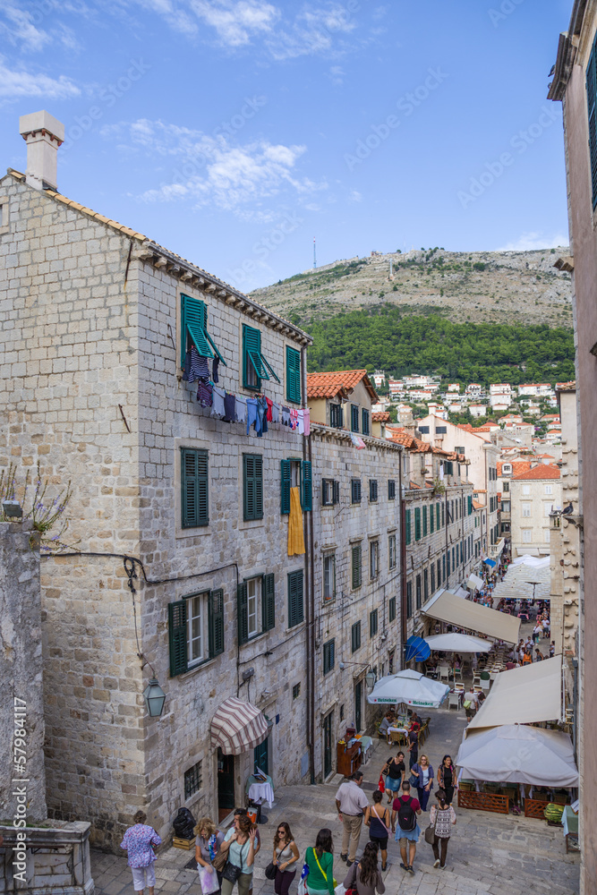 Obraz premium Street in old town